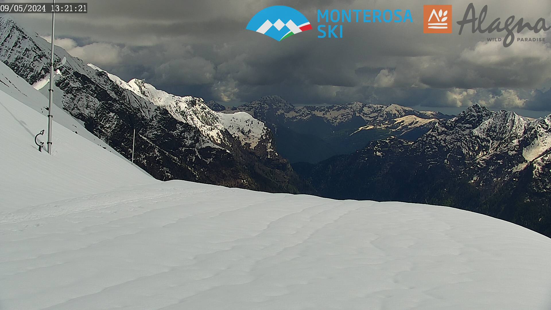 Monterosa-ski Ayas Champoluc - Panorama da Bocchetta delle Pisse