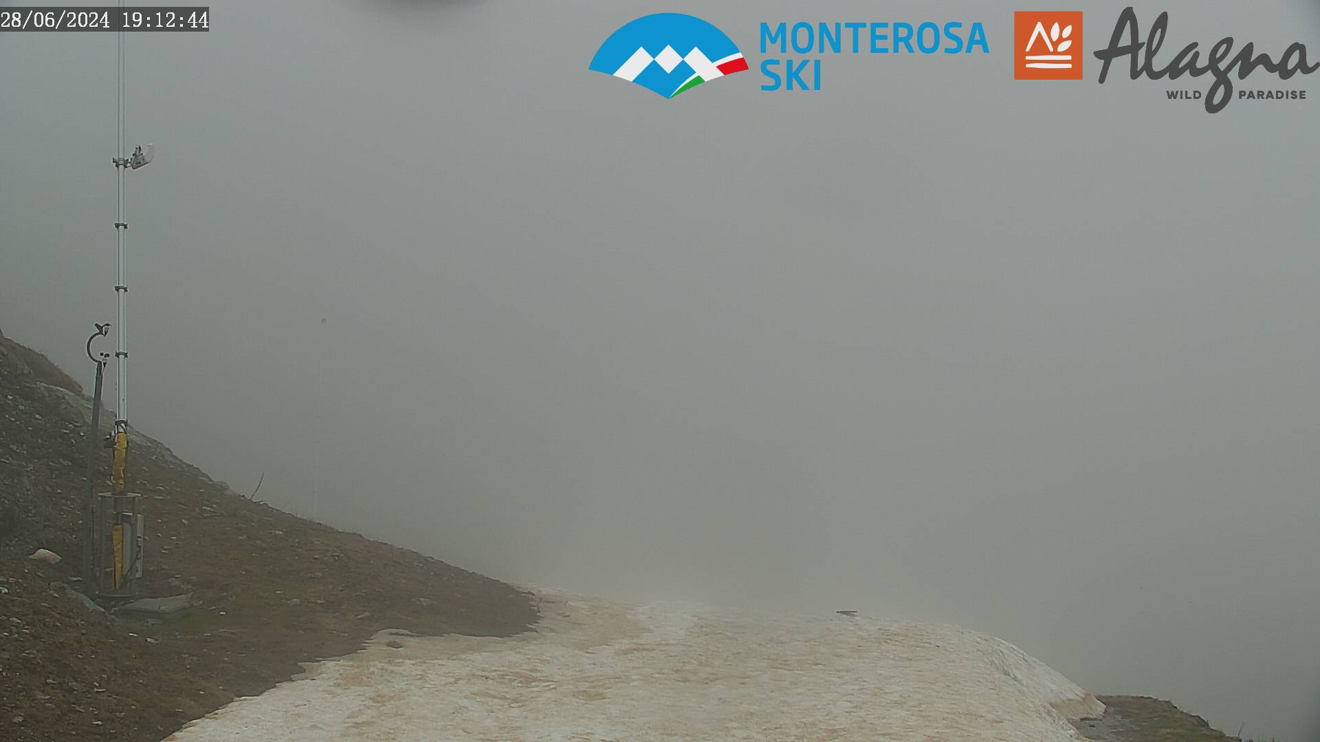 Monterosa-ski Alagna Valsesia - Panorama da Bocchetta delle Pisse