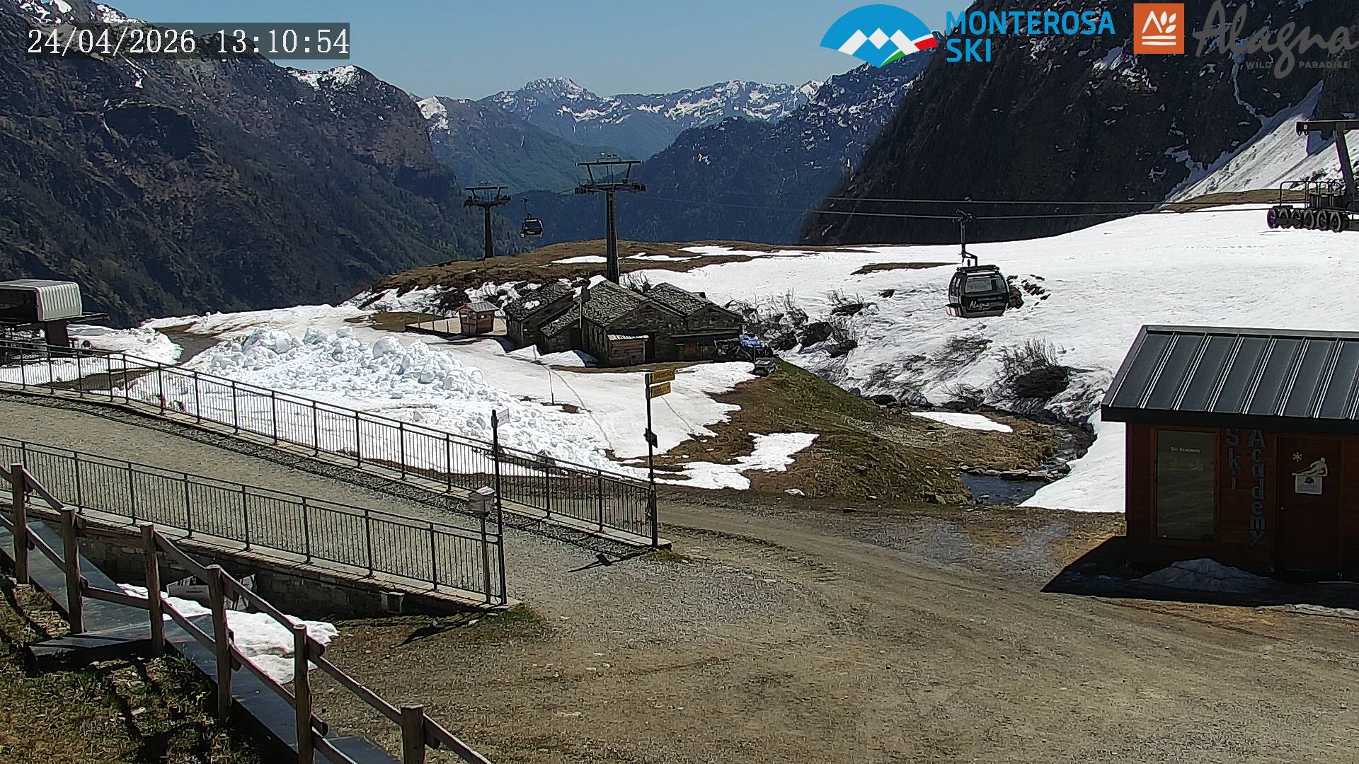 immagine della webcam nei dintorni di Balmuccia: webcam Alagna Valsesia